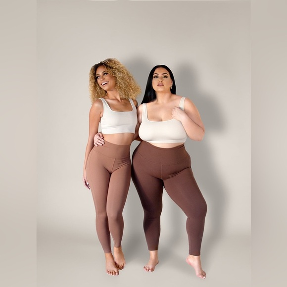 NEW Unlabeled by Anna Petrosian High Waisted Leggings Size XS - Picture 1 of 6